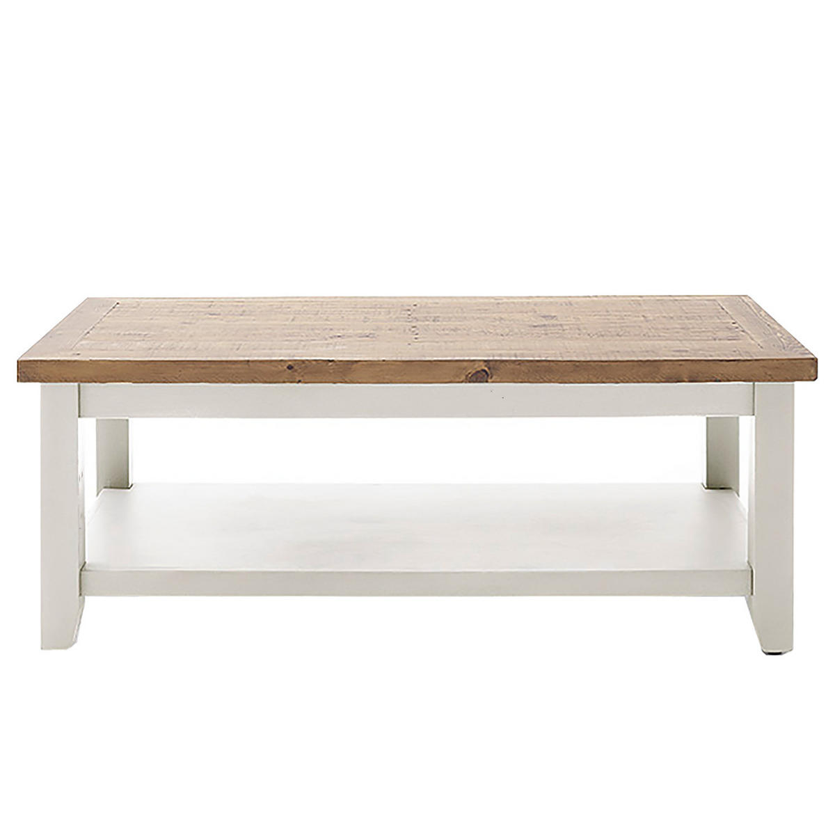 COUCHTISCH - Kiefer massiv - Kieferfarben, Holz (60/120/45cm) - home24