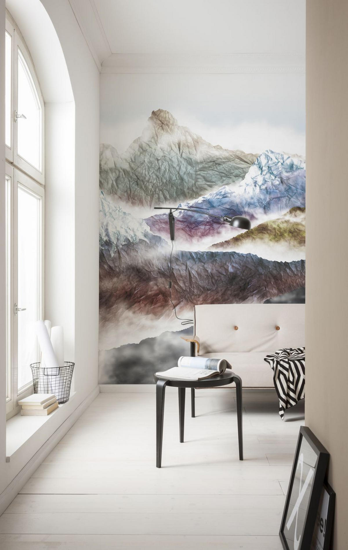 FOTOTAPETE Landschaft 200 x 250 cm - Multicolor, Papier (200/250cm) - Sanders & Sanders