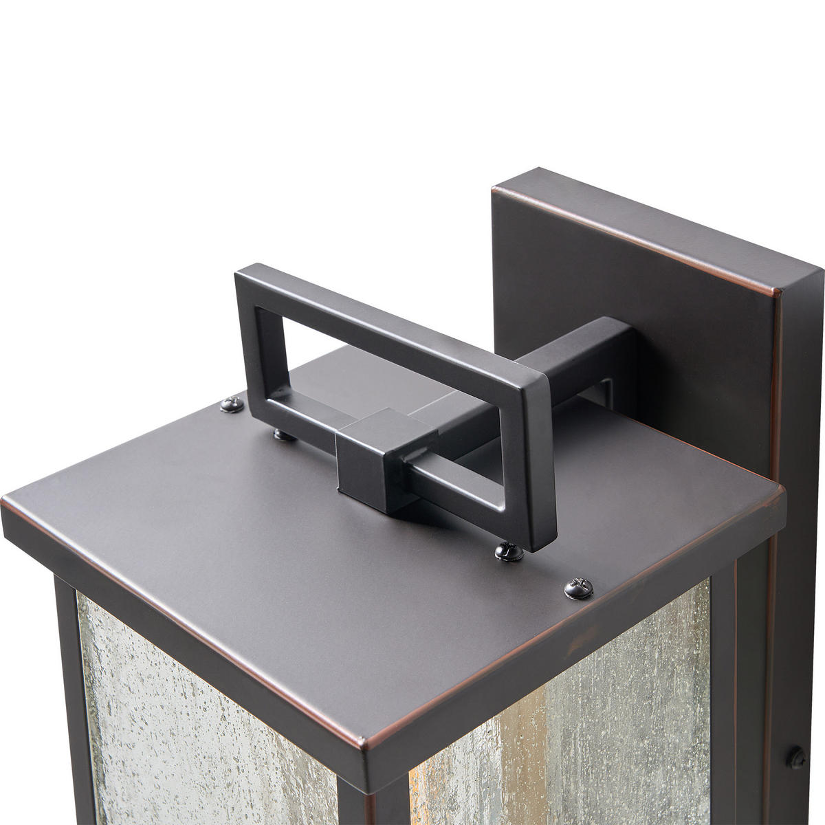 AUSSENWANDLEUCHTE Gala 19/14/37 cm - Schwarz, Metall (14/37/19cm) - Beliani