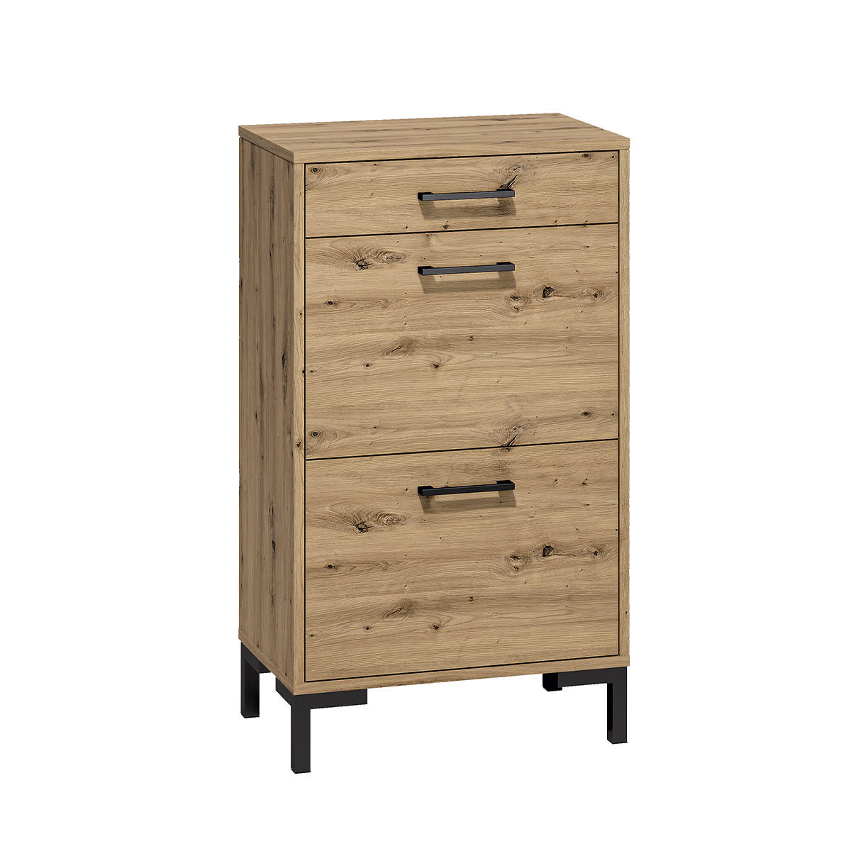 SCHUHMÖBEL Liora Holz - Braun, Holzwerkstoff (55/94/34cm) - Petits-meubles