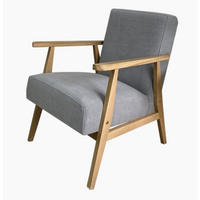 SESSEL Grau Retro - Grau, Textil (59/76/67cm) - Sepro Meble