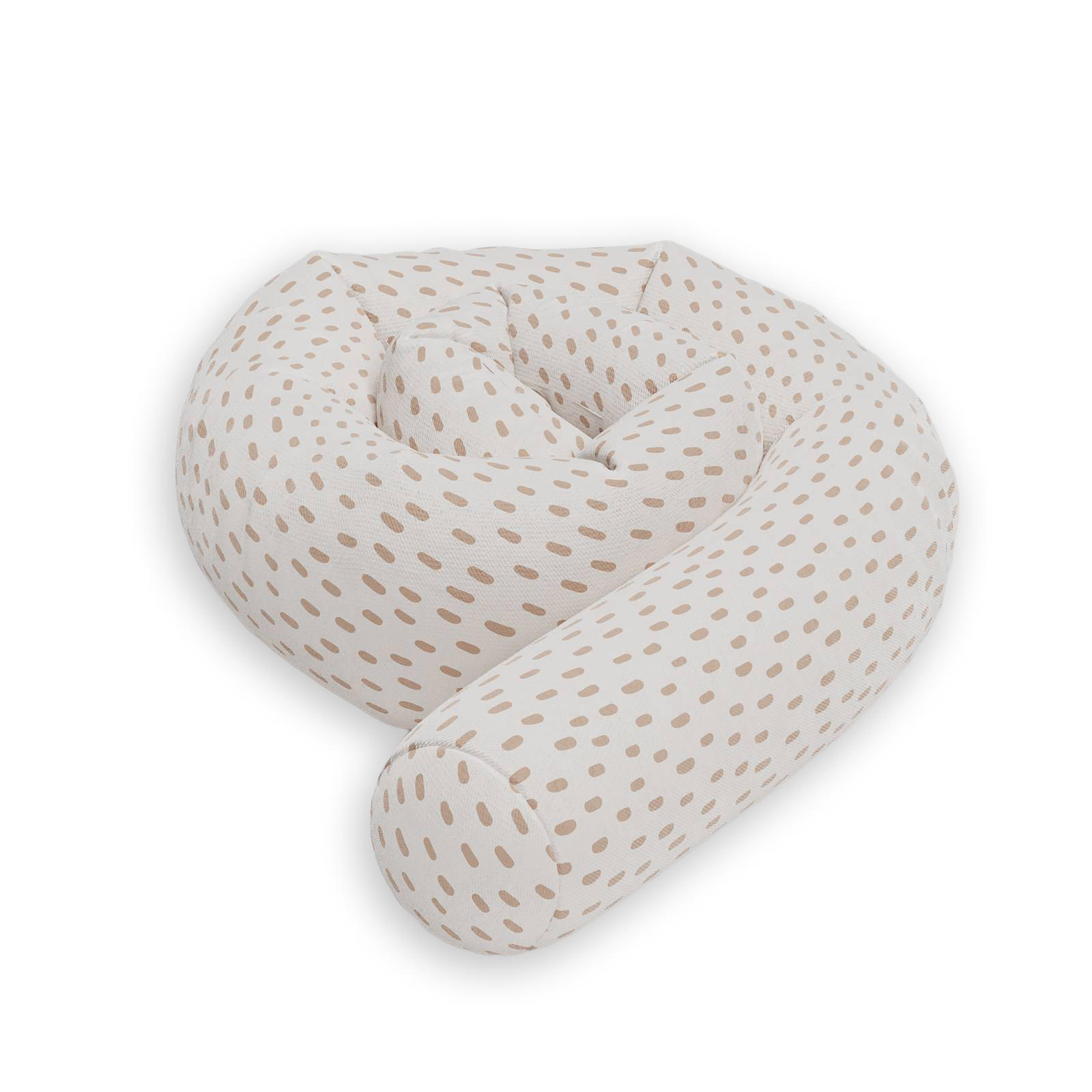 Sämann – make a difference. Nestchenschlange Creme, Braun 15x190 cm
