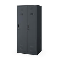 METALL-ARBEITSSCHRANK KACPER D600 - Anthrazit, Metall (80/180/60cm)