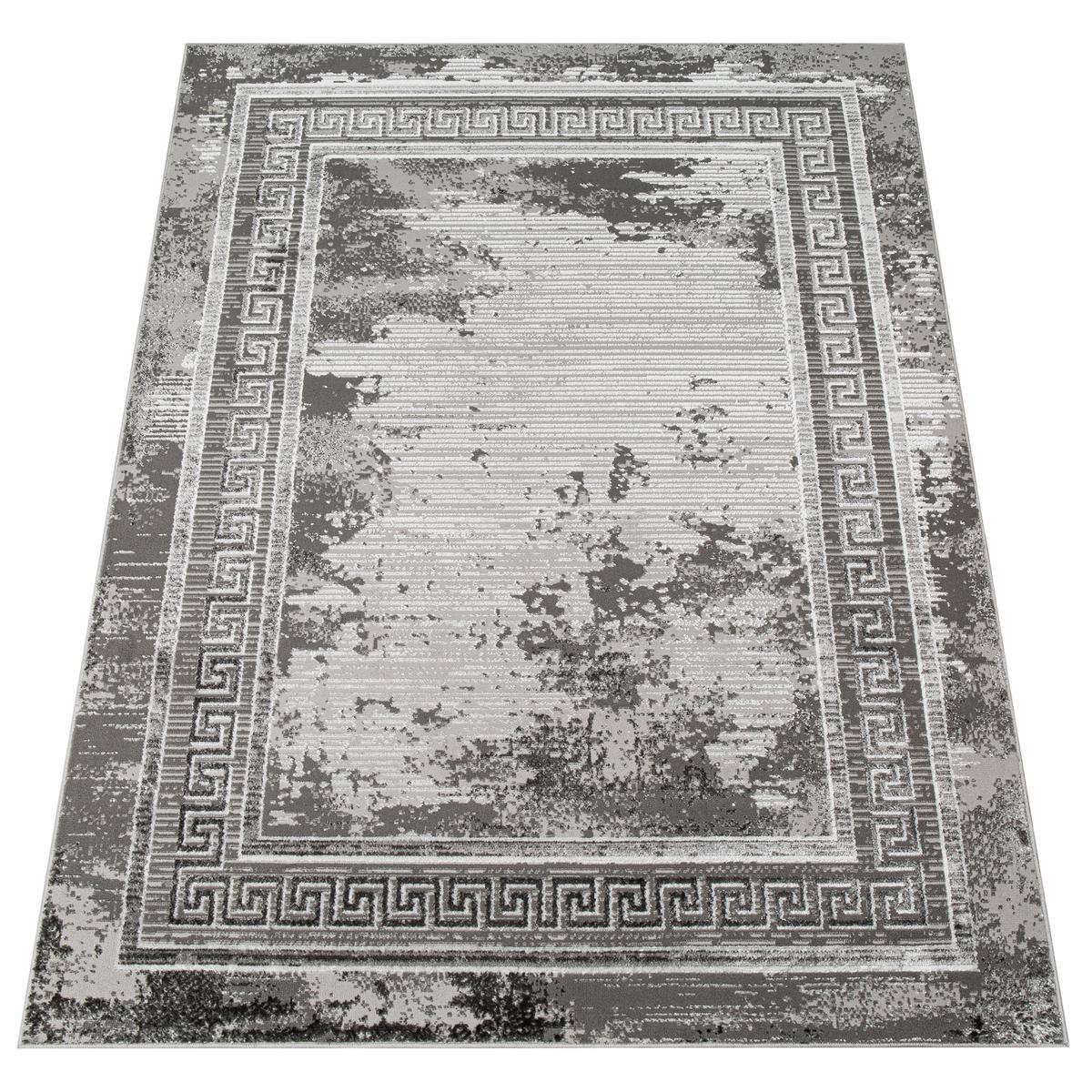 TEPPICH ARES Grau Beige 180/250 cm - Beige/Grau, Kunststoff (180/250cm) - Tapiso