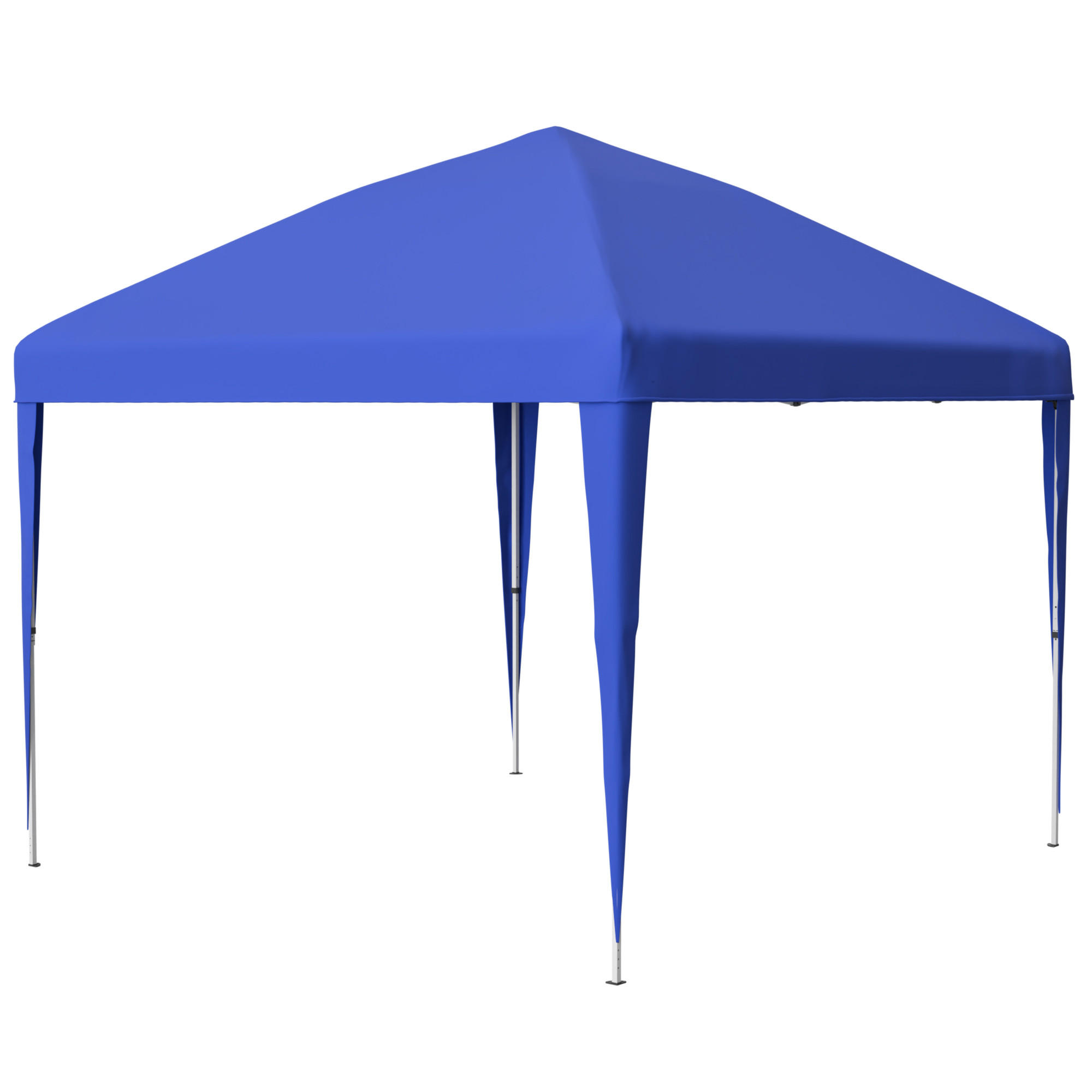 GARTENPAVILLON Pavillon 3x3 m Blau - Blau, Metall (313/197/313cm) - ComfortXL
