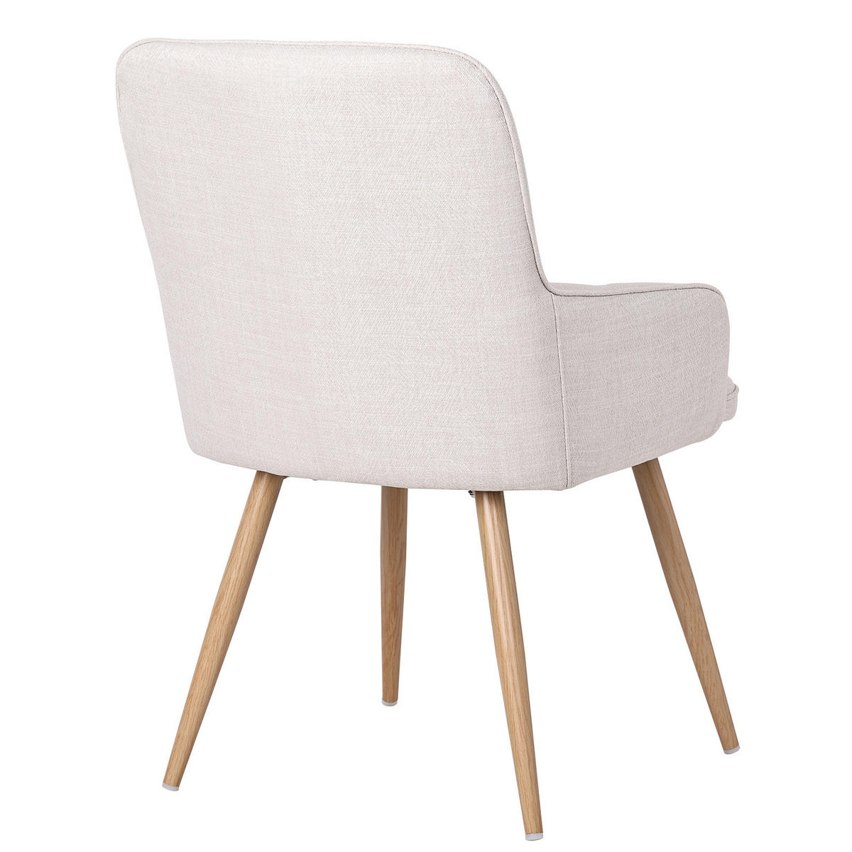 ARMLEHNSTUHL-SET 2 Stück in Stoff(YZ3) - Beige, Textil (57/87/62cm) - HOMAVO
