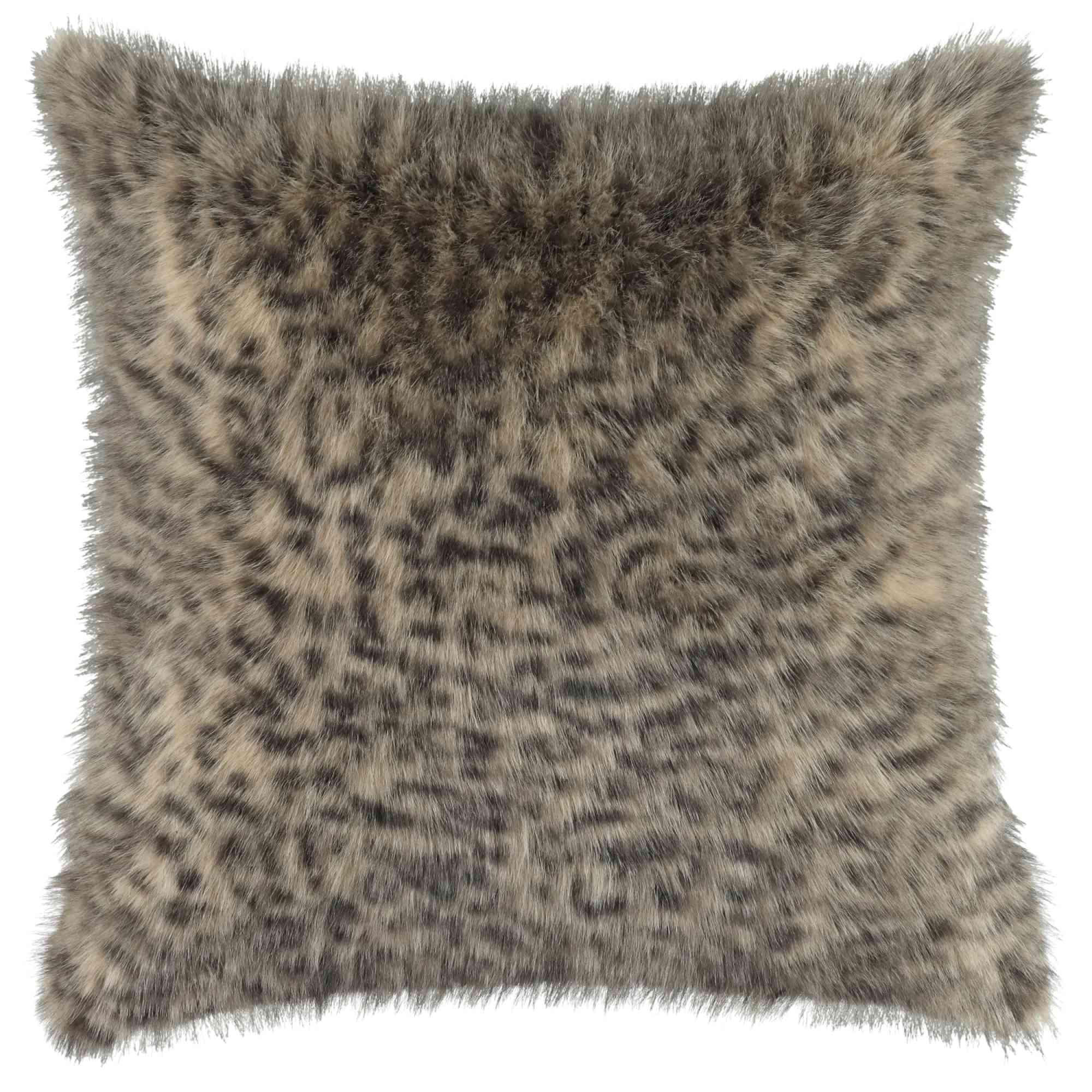 ZIERKISSENHÜLLE LEO - Braun, Textil (50/50cm) - Sportalm Kitzbühel