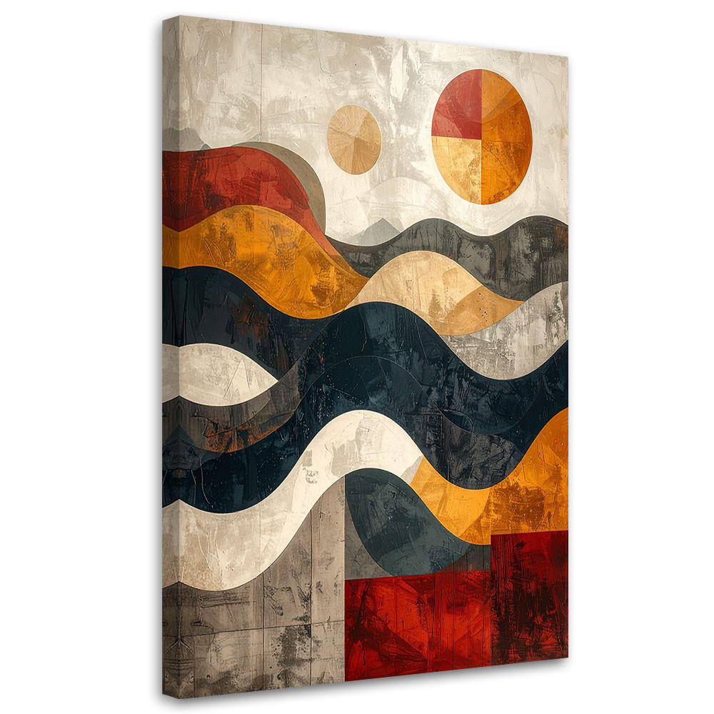Feeby Leinwandbild, Mehrfarbig 20x30 cm