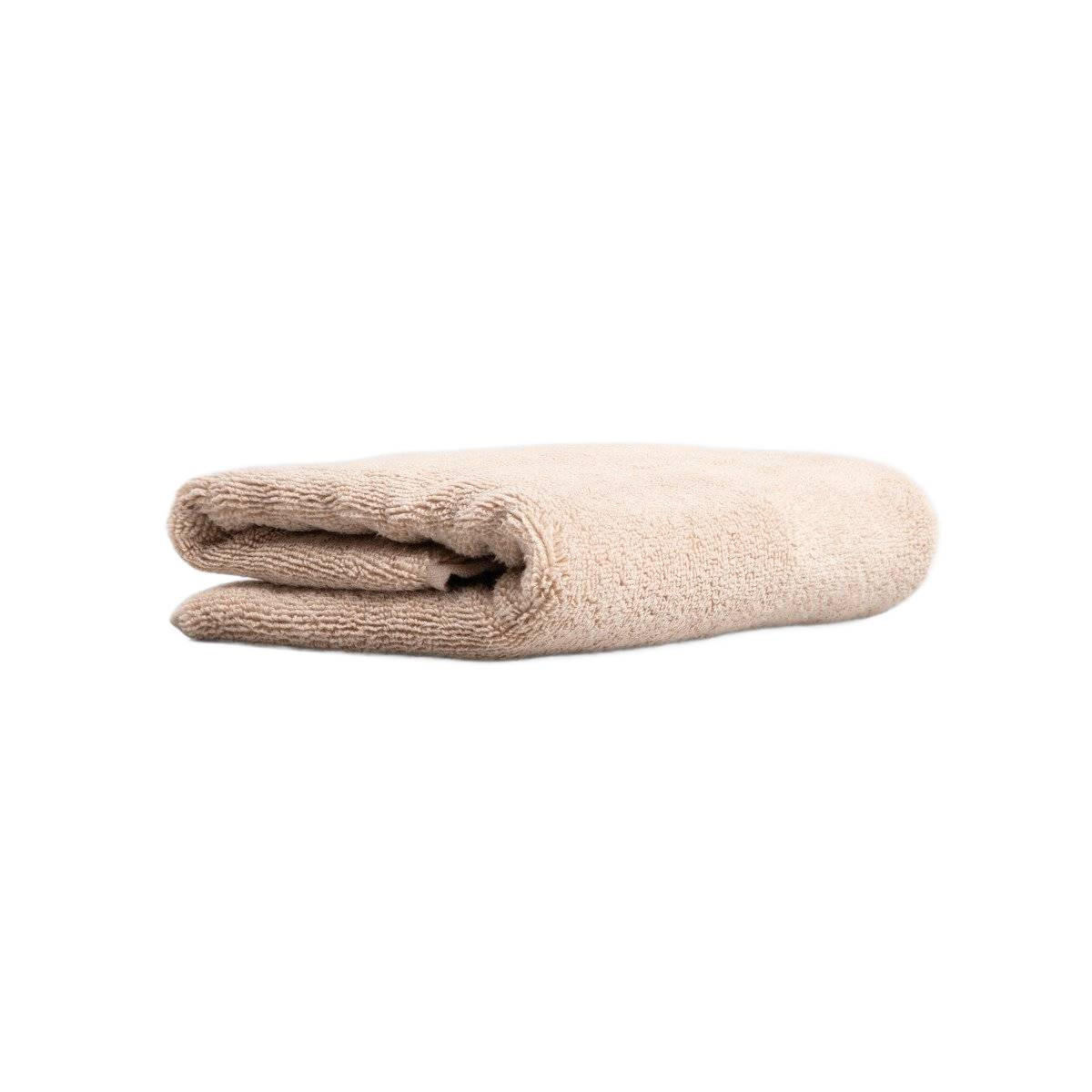 BADETUCH Desma beige 50/90 cm - Beige, Textil (50/90cm) - Homla