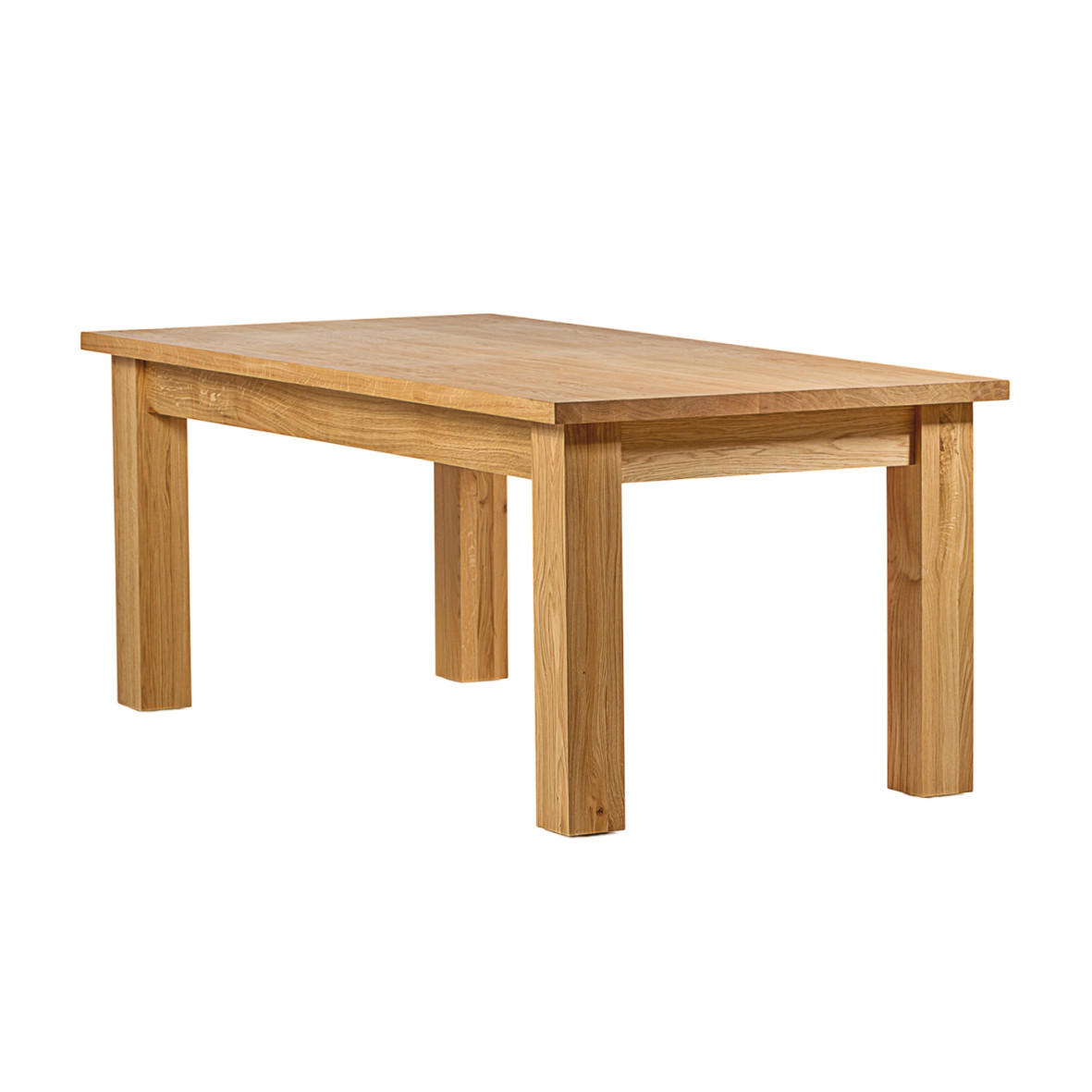 EICHENTISCH aus Massivholz für das Esszimmer THOR 215 x 100 - Eichefarben, Holz (100/215/75cm) - Rawood Furniture