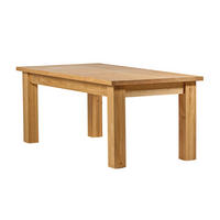 EICHENTISCH aus Massivholz für das Esszimmer THOR 215 x 100 - Eichefarben, Holz (100/215/75cm) - Rawood Furniture