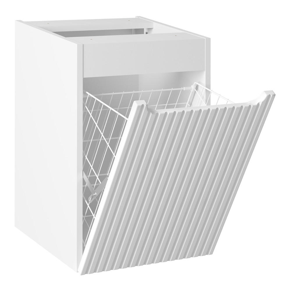 BADKOMMODE Newport-56 - Weiß, Holzwerkstoff (40/57/39cm) - Lomado