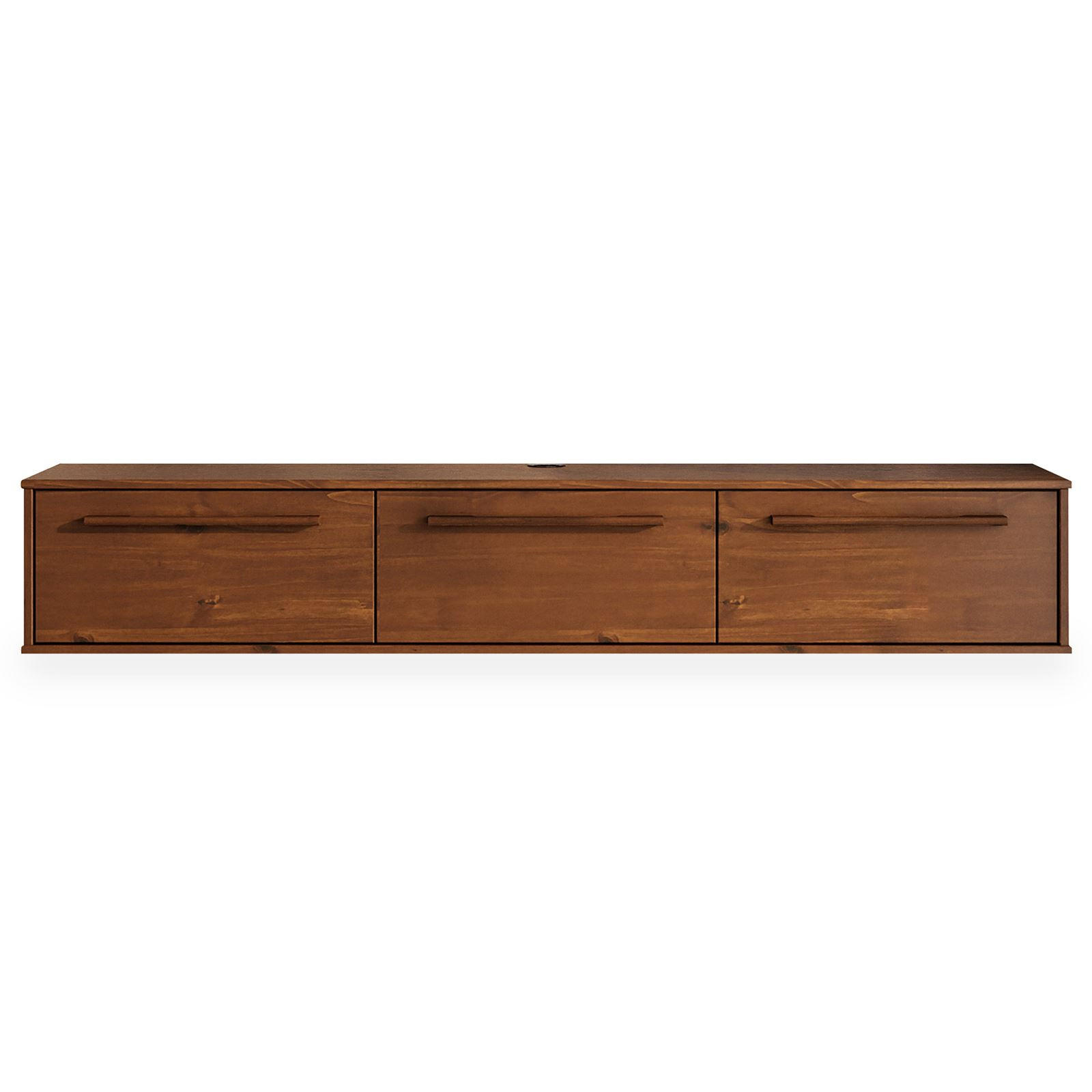 LOWBOARD TECCA Kastanie - Kastanienfarben, Holz (180/30/34cm) - IDIMEX