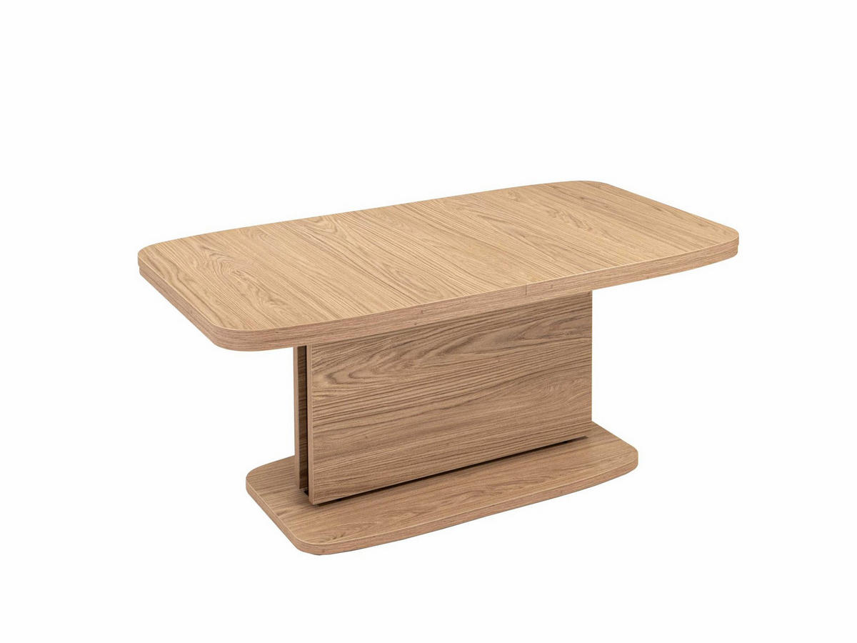 COUCHTISCH höhenverstellbar ausziehbar Cora 110x53x63 Eiche Castello - Eichefarben, Holzwerkstoff (110/63/63cm) - 58aufmkessel
