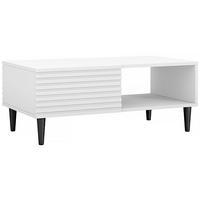 COUCHTISCH nakomo - Weiß, Holz (41/41/52cm) - Habitat Garten