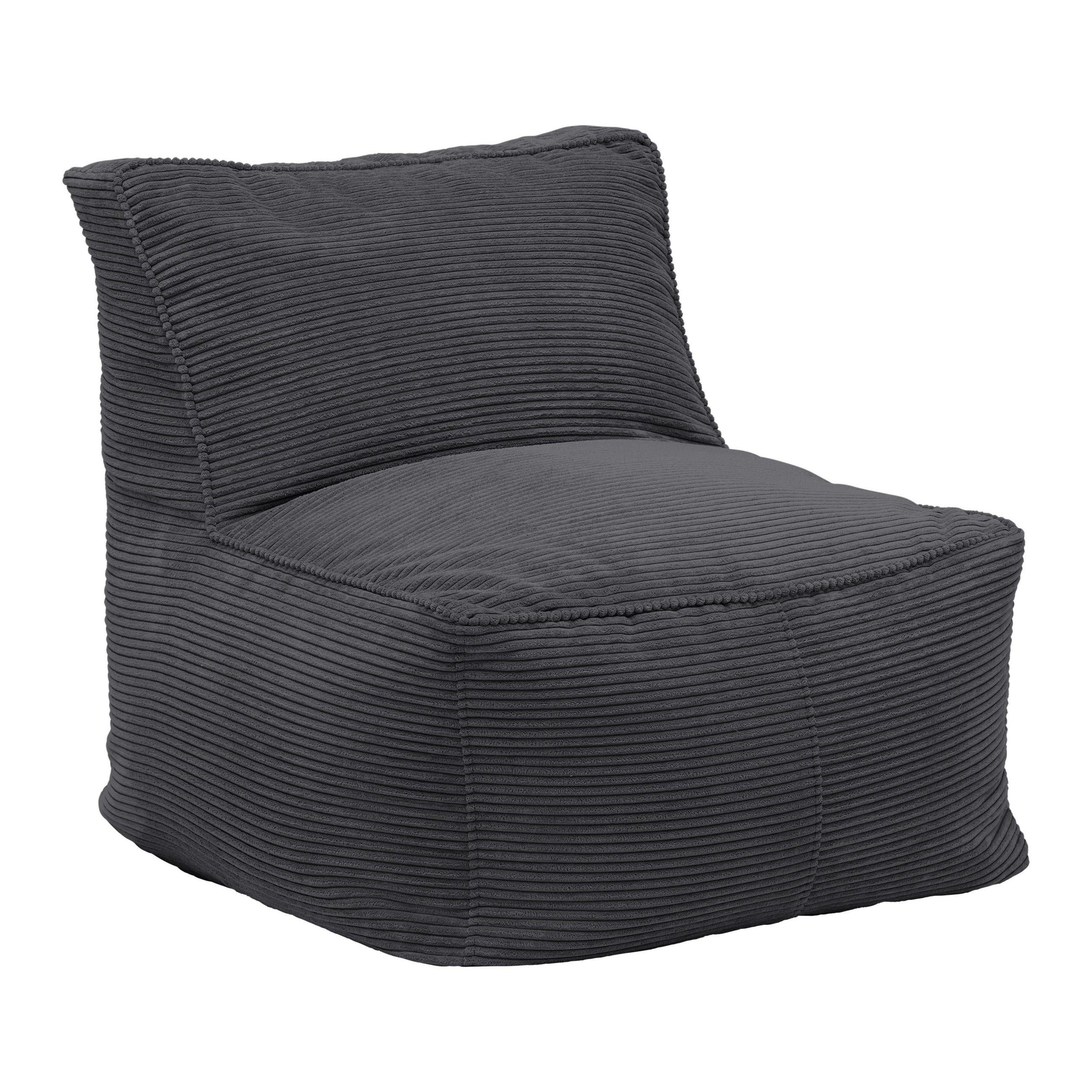 Mömax Sitzsack Anthrazit 75x84x88 cm