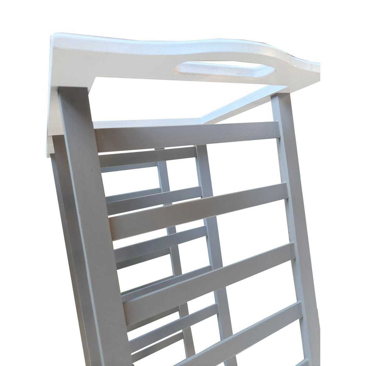 SCHUHREGAL - Grau, Holz (70/48/25cm) - Relaxdays