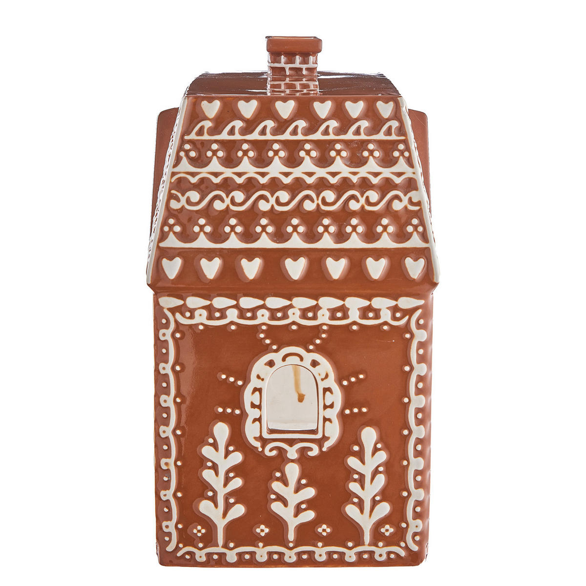 DEKO-HAUS Gingerbread - Braun, Keramik (21/14/24cm) - Butlers