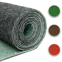 RASENTEPPICH PEMBA Dunkelgrau 100/500 cm - Dunkelgrau, Textil (100/500cm) - Tapiso