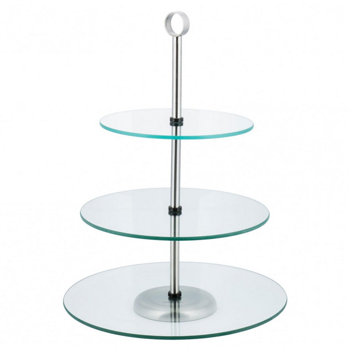 ETAGERE Weiß 30/30/39 cm KH4016 - Weiß, Metall (30/39cm) - Kinghoff 