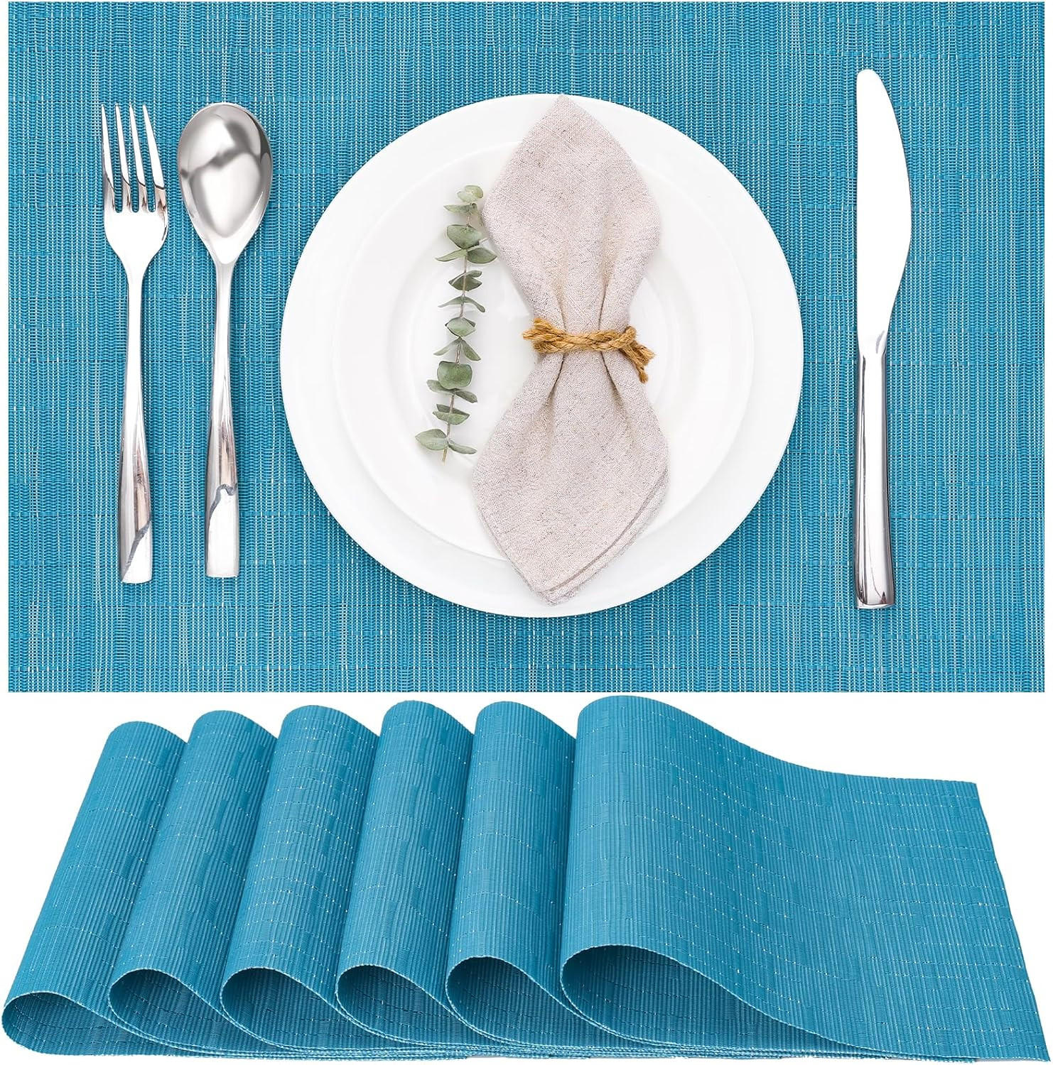 XXXLutz Platzsets Blau 30x45 cm