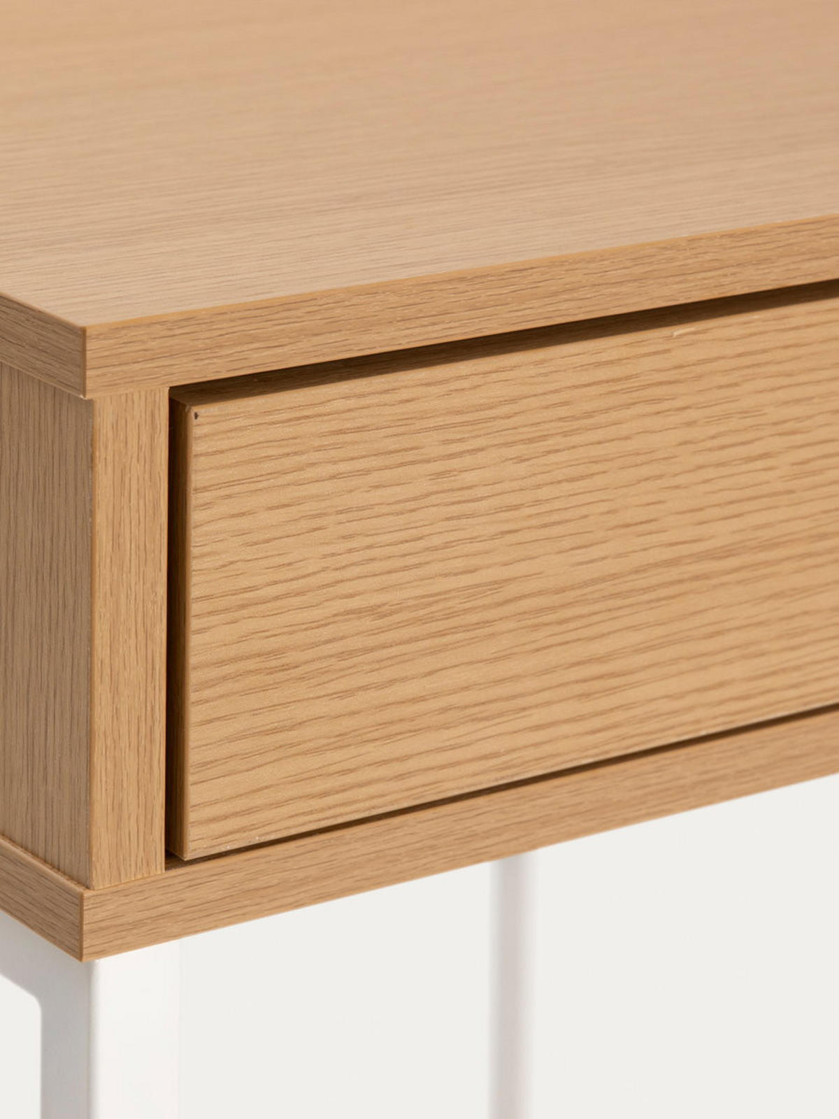 SCHREIBTISCH Bari Natur 50 x 120 - Braun, Holzwerkstoff (120/50/78cm) - Kenay Home