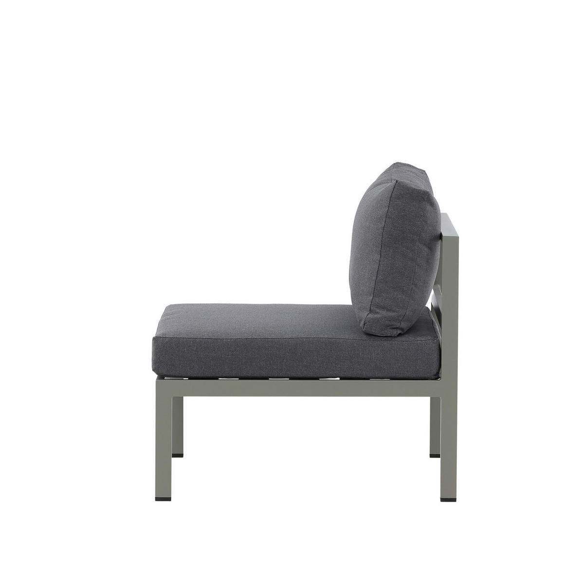 LOUNGESESSEL - Grün, Metall (70/65/74cm) - home24