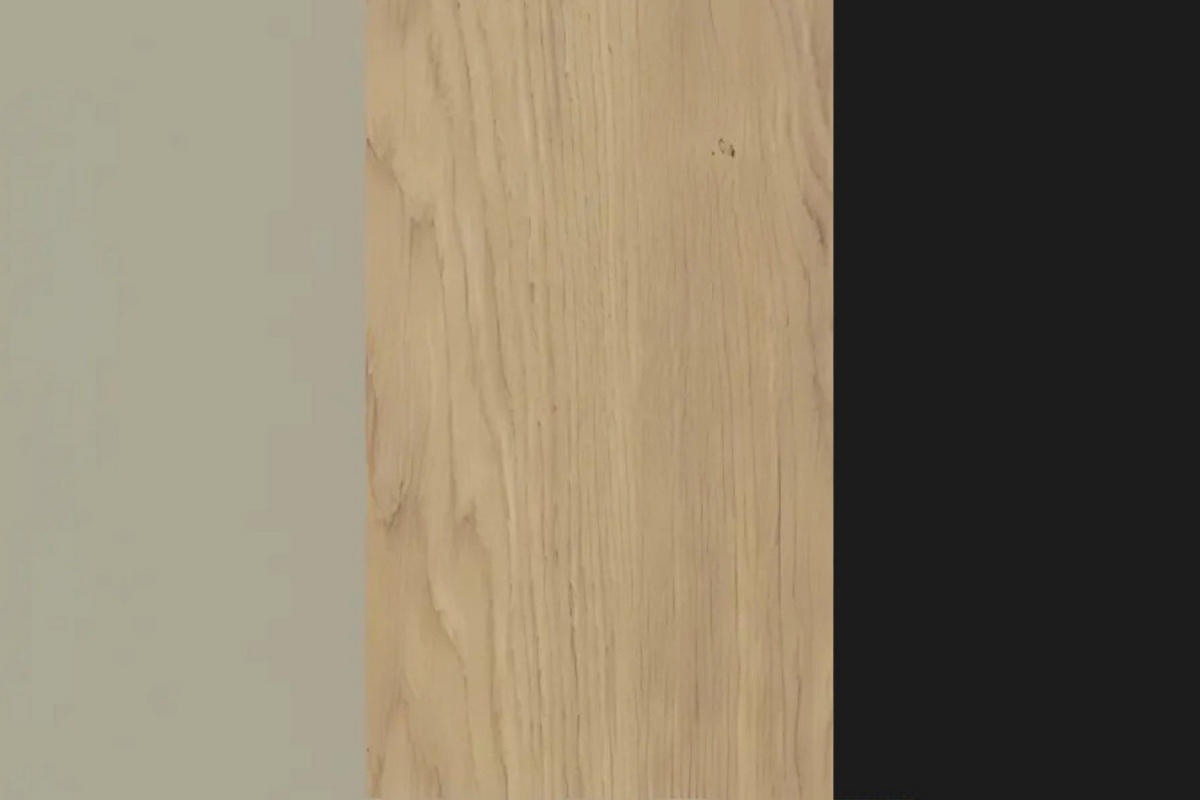 KINDERSCHREIBTISCH SORENTO 09 125/56/75 in Eukalyptus/Baltic Düne Eiche/Schwarzer Onyx - Eukalyptusholzfarben/Eichefarben, Holzwerkstoff (125/75/56cm) - Deine Möbel 24