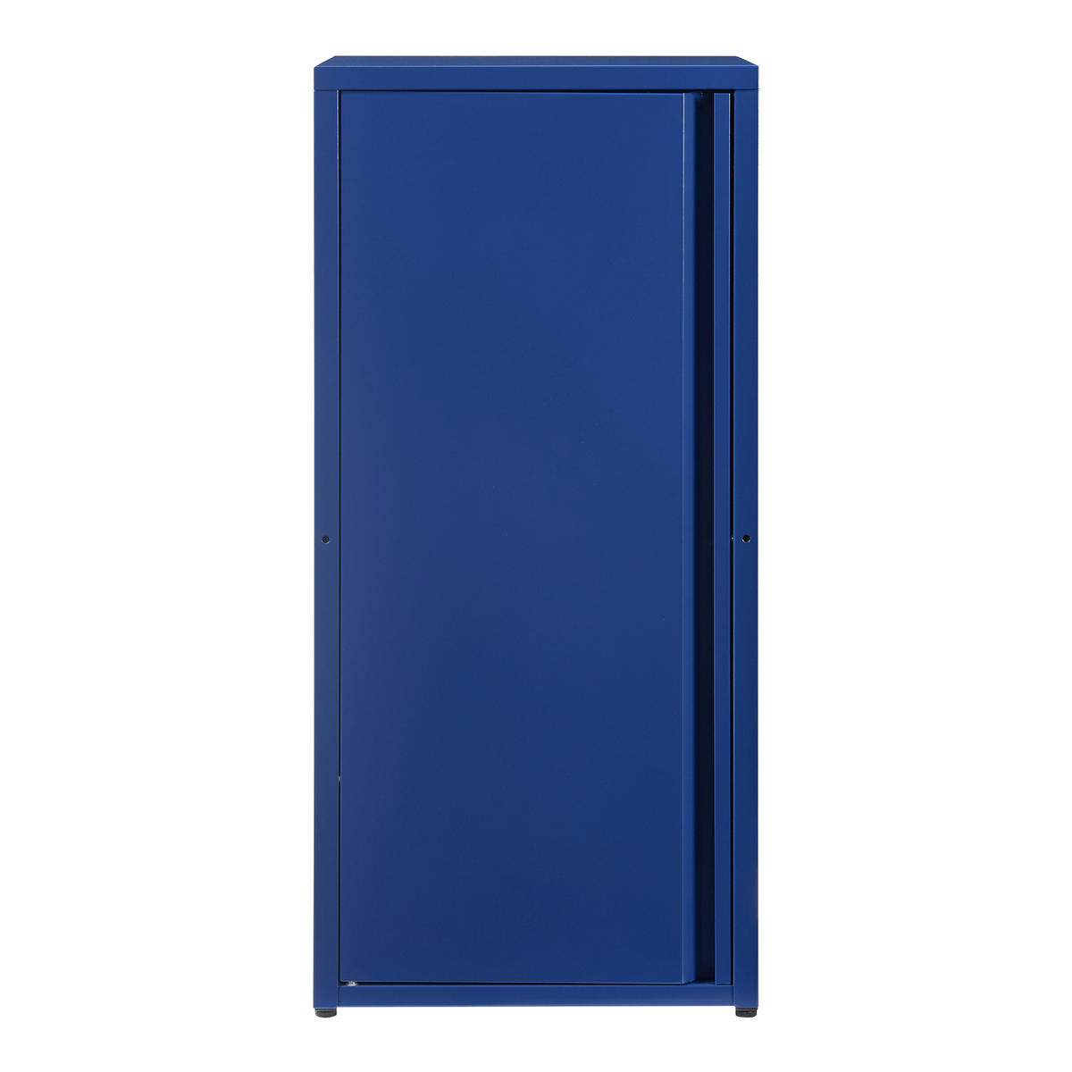 AKTENSCHRANK Burlöv - Blau, Metall (40/88/35cm) - [en.casa]