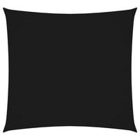 SONNENSEGEL Oxford-Gewebe Quadratisch 4x4 m Schwarz - Schwarz, Textil (400/400cm) - furnicato