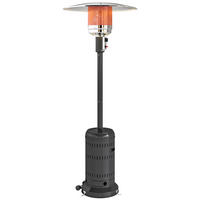 HEIZSTRAHLER DE-18919 11 kW, Gas Schwarz - Schwarz, Metall (82/223/82cm) - ComfortXL