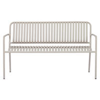 GARTENBANK Grau - Grau, Holzwerkstoff (125/83/45cm) - ebuy24
