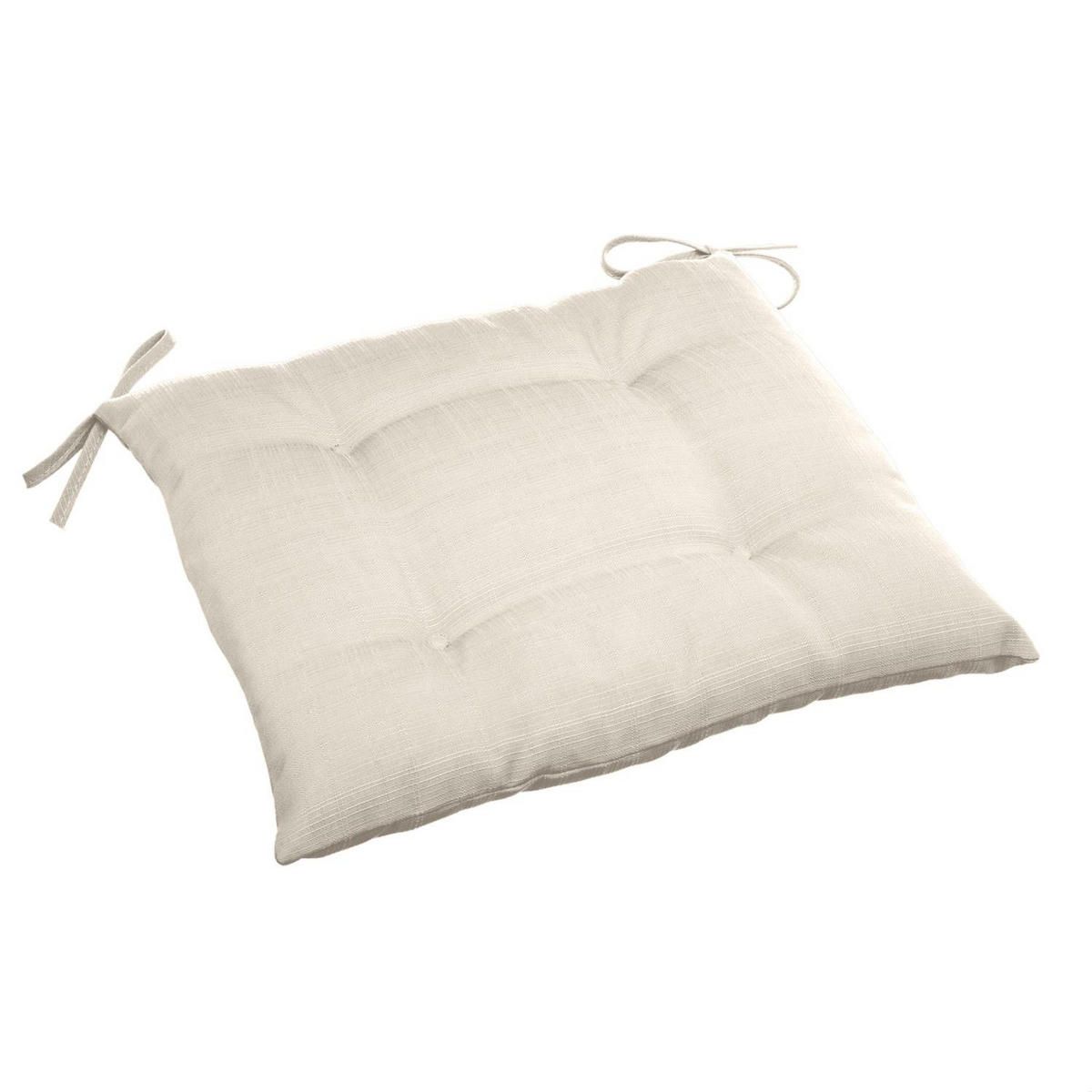 SITZKISSEN Korai 40/40 cm - Beige, Textil (40cm)