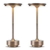LED TISCHLAMPE Atticus 12.8/12.8/27 cm - Silberfarben, Kunststoff/Metall (12.8/12.8/27cm) - ZMH