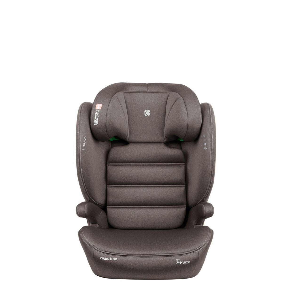 KINDERSITZ i-Track i-Size braun (100 - 150 cm) Gruppe 2/3 Isofix verstellbar - Braun, Kunststoff (44/61/45cm) - Kikka boo