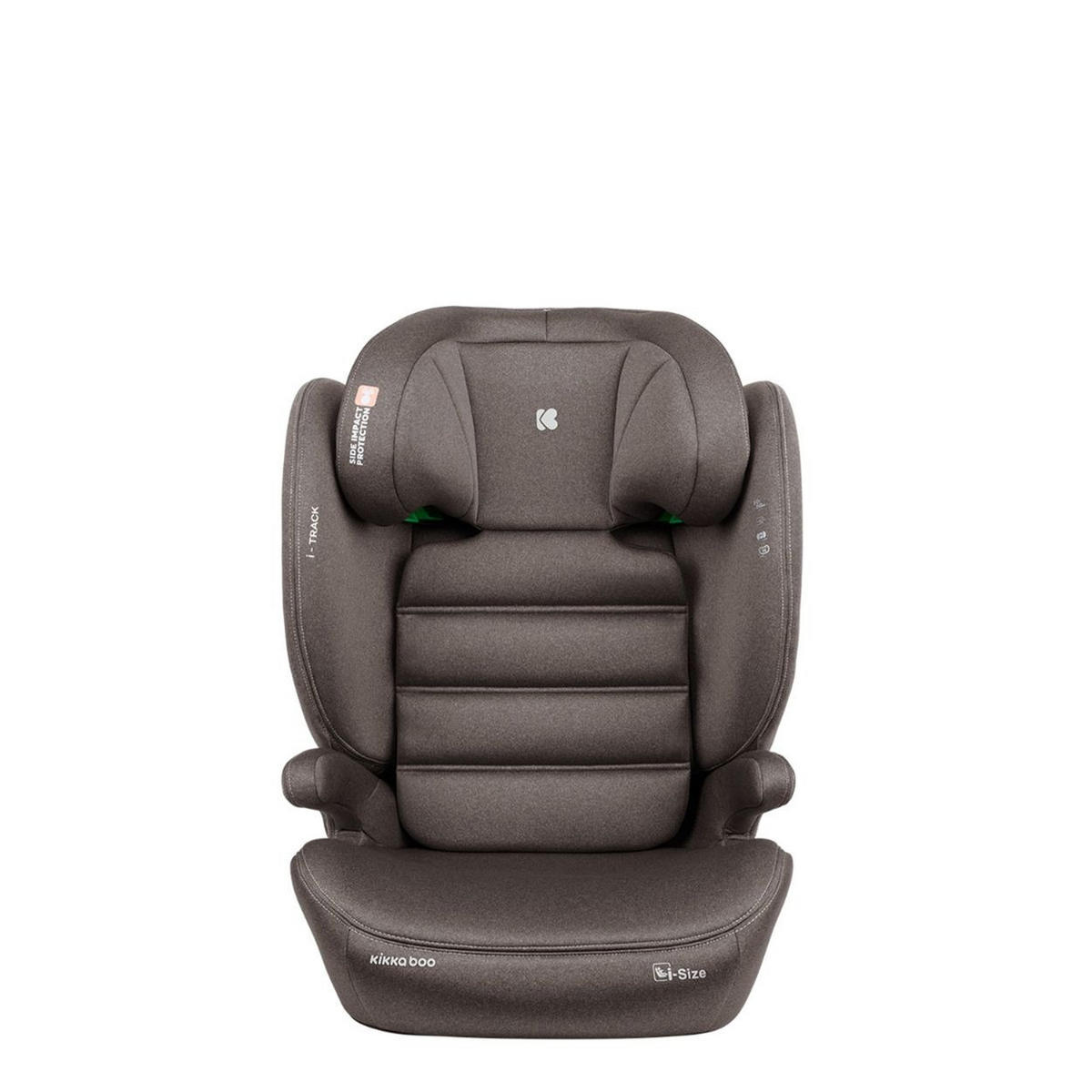 KINDERSITZ i-Track i-Size braun (100 - 150 cm) Gruppe 2/3 Isofix verstellbar - Braun, Kunststoff (44/61/45cm) - Kikka boo