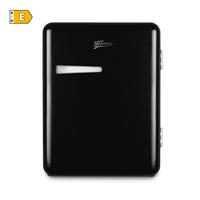 MINI-KÜHLSCHRANK TOAD9, Schwarz, 31L - Schwarz, Metall (42/54/48cm) - HKoenig