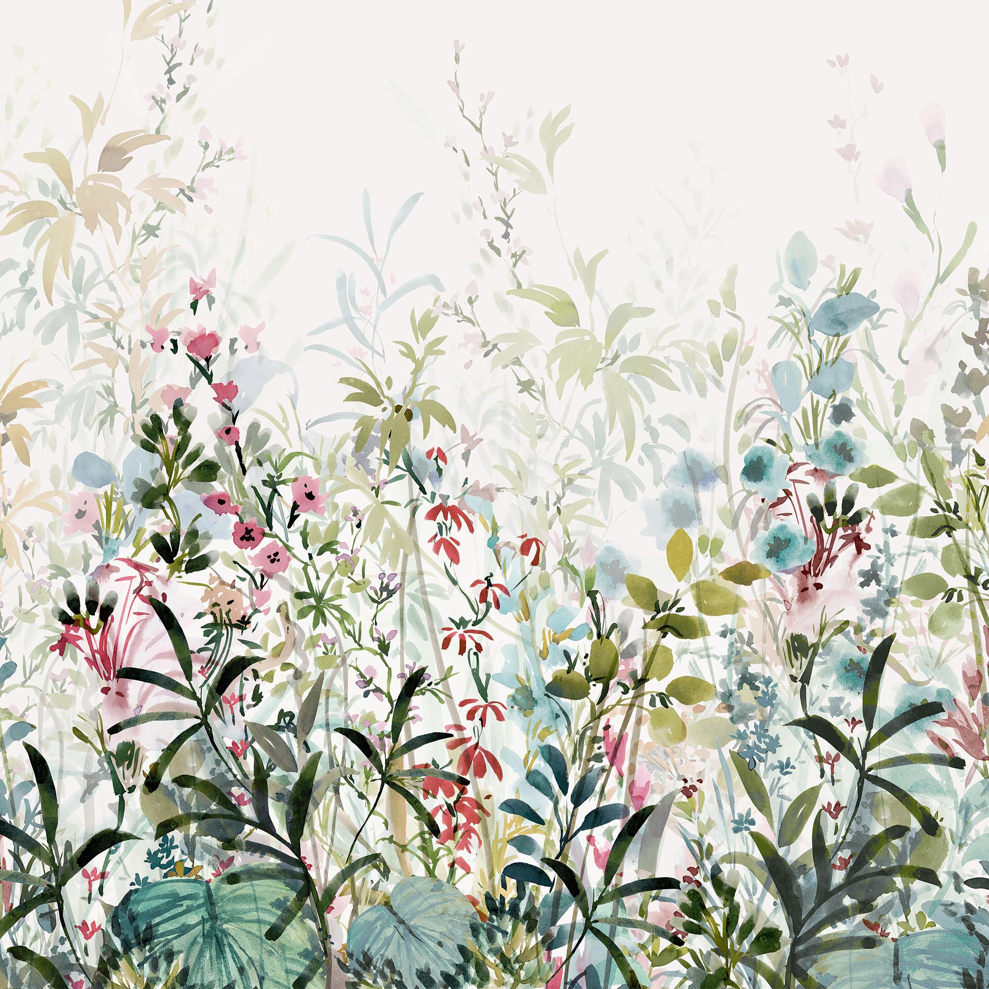 FOTOTAPETE Pointon Fields Multi - Multicolor, Papier/Kunststoff (300/280cm) - Graham & Brown