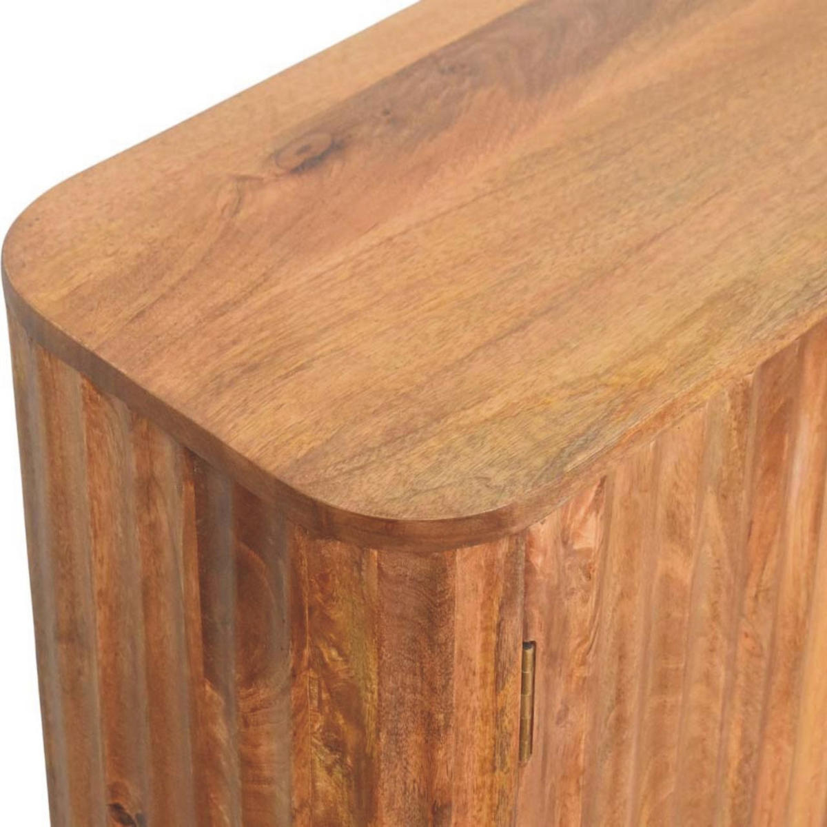 SIDEBOARD mit Golden-Teak-Finish, 3 Schubladen, 2 Innenablagen, 2 Türen, braun - Braun, Holz (146/73/35cm) - Artisan Furniture