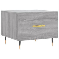 COUCHTISCH Grau Sonoma 50x50x40 cm Holzwerkstoff - Grau, Holzwerkstoff (50/50/40cm) - furnicato