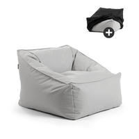 SITZSACK Der Sunnyboy - Grau, Textil (75/60/95cm) - Mokebo