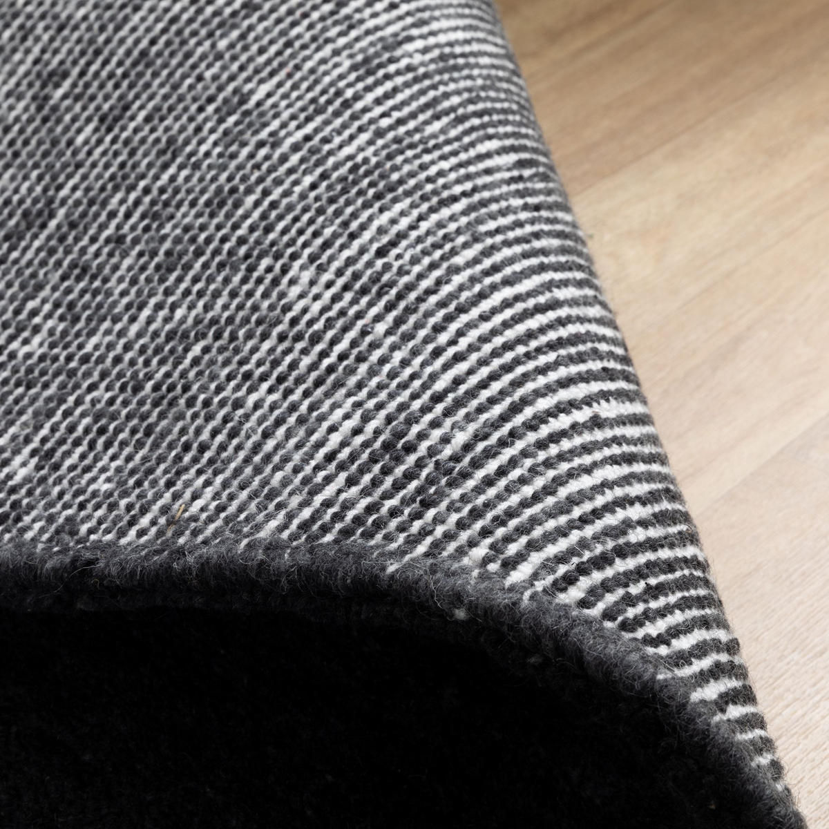 BERBERTEPPICH 200/200 cm Zagora - Schwarz, Naturmaterialien/Naturmaterialen (200/200cm) - Steffensmeier