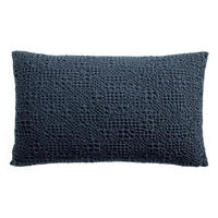 KISSEN Tana kobalt 40 x 65 cm - Dunkelblau, Textil (40/65cm) - Vivaraise