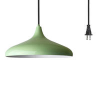 PENDELLECUHTE Plugra - Mintgrün, Metall (35/35/20cm) - Bamyum