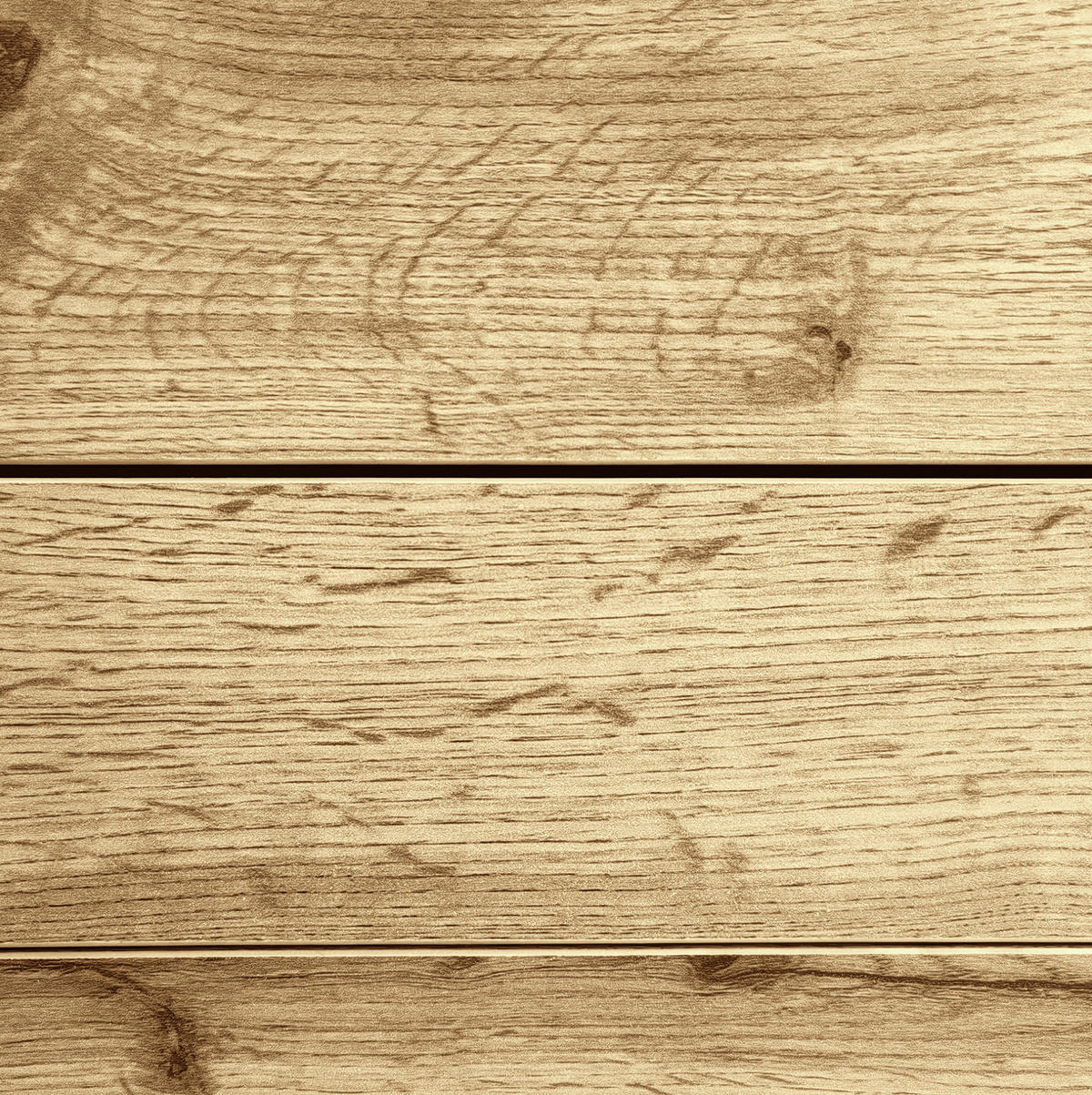 LOWBOARD 180/38/50 cm schwarz/natur aus MDF und Spanplatte mit Wellenmuster und 3 Schubladen - Schwarz, Holzwerkstoff (38/50/180cm) - OKMYHOME