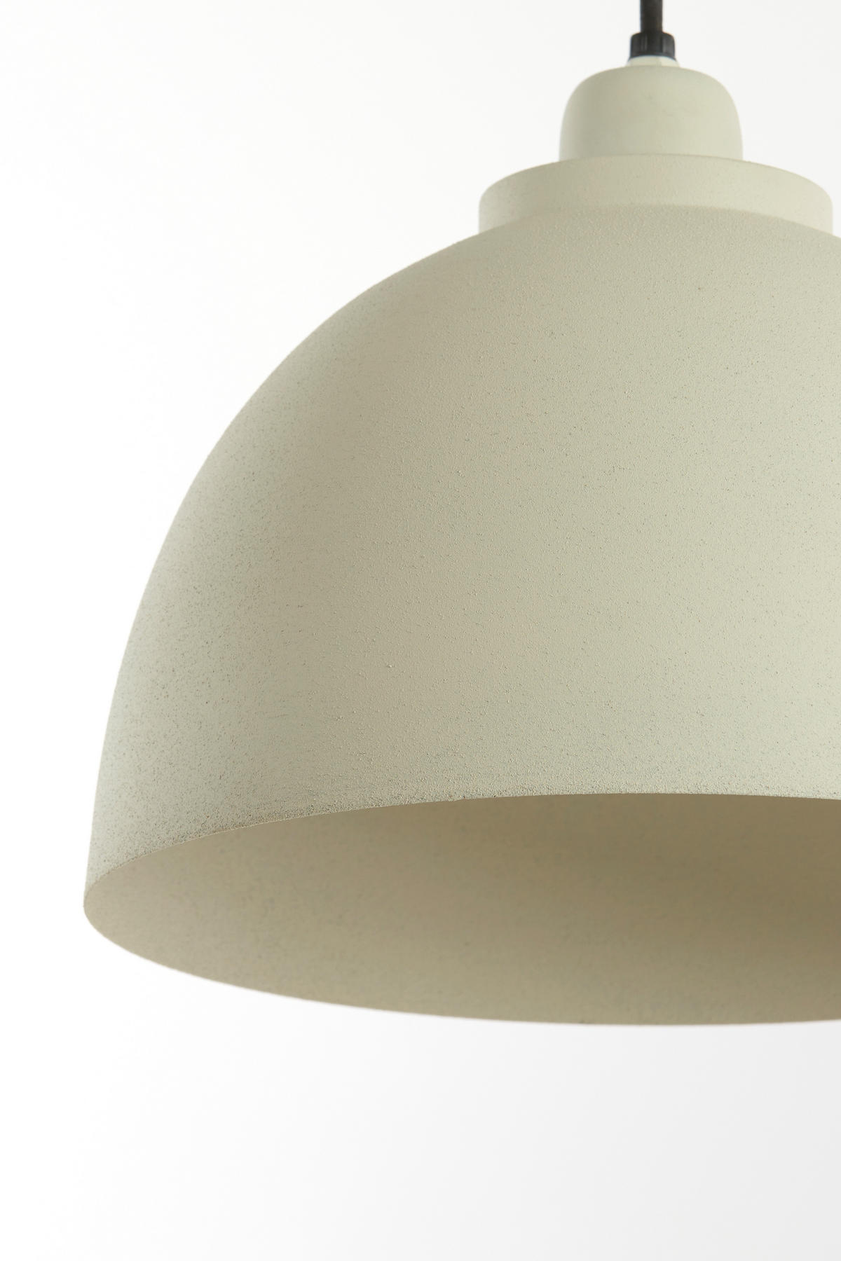 HÄNGELAMPE Kylie Weiß Ø30/26 cm - Weiß, Metall (30/30/26cm) - Light & Living