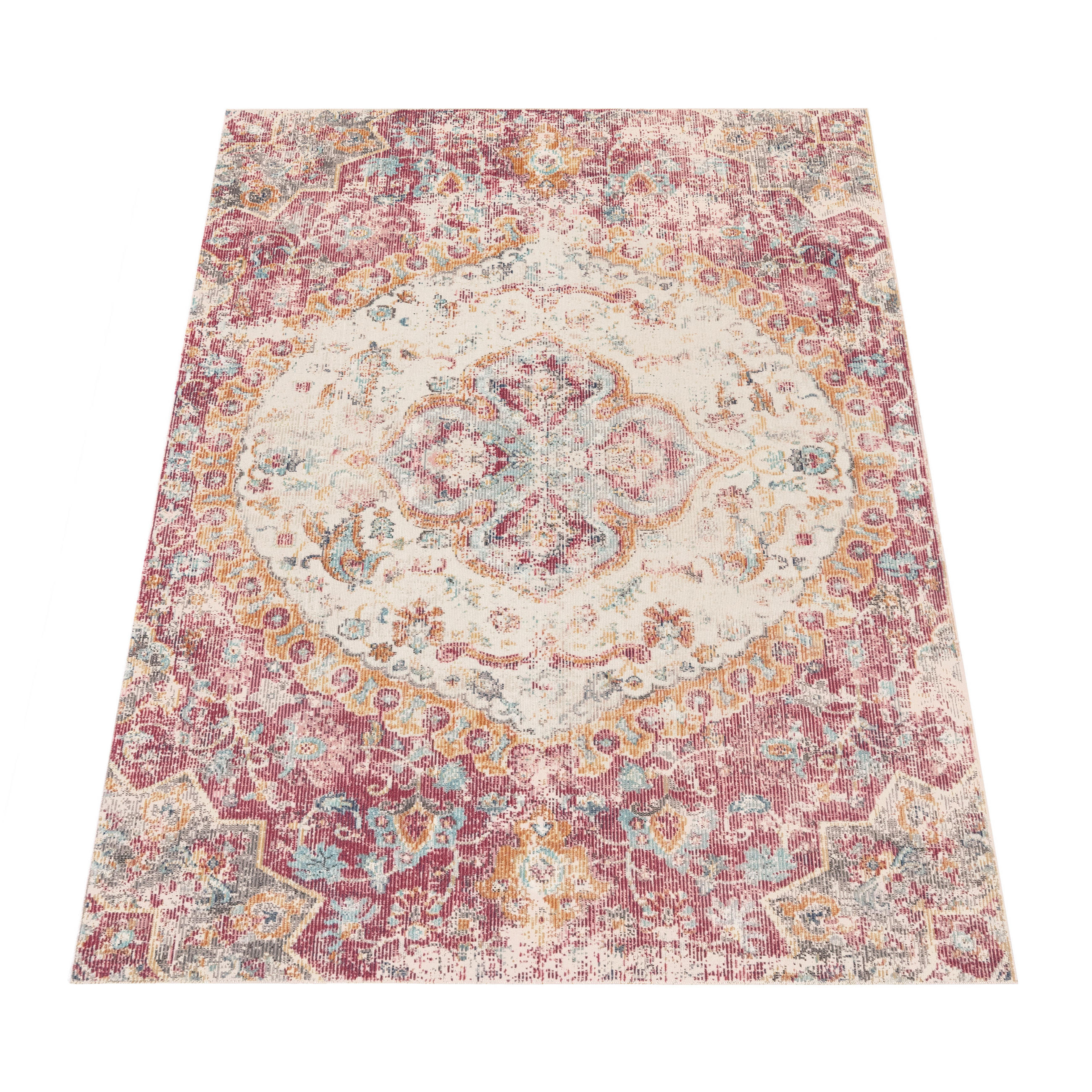OUTDOORTEPPICH 60/100 cm Torres 271 - Koralle, Textil (60/100cm) - Paco Home
