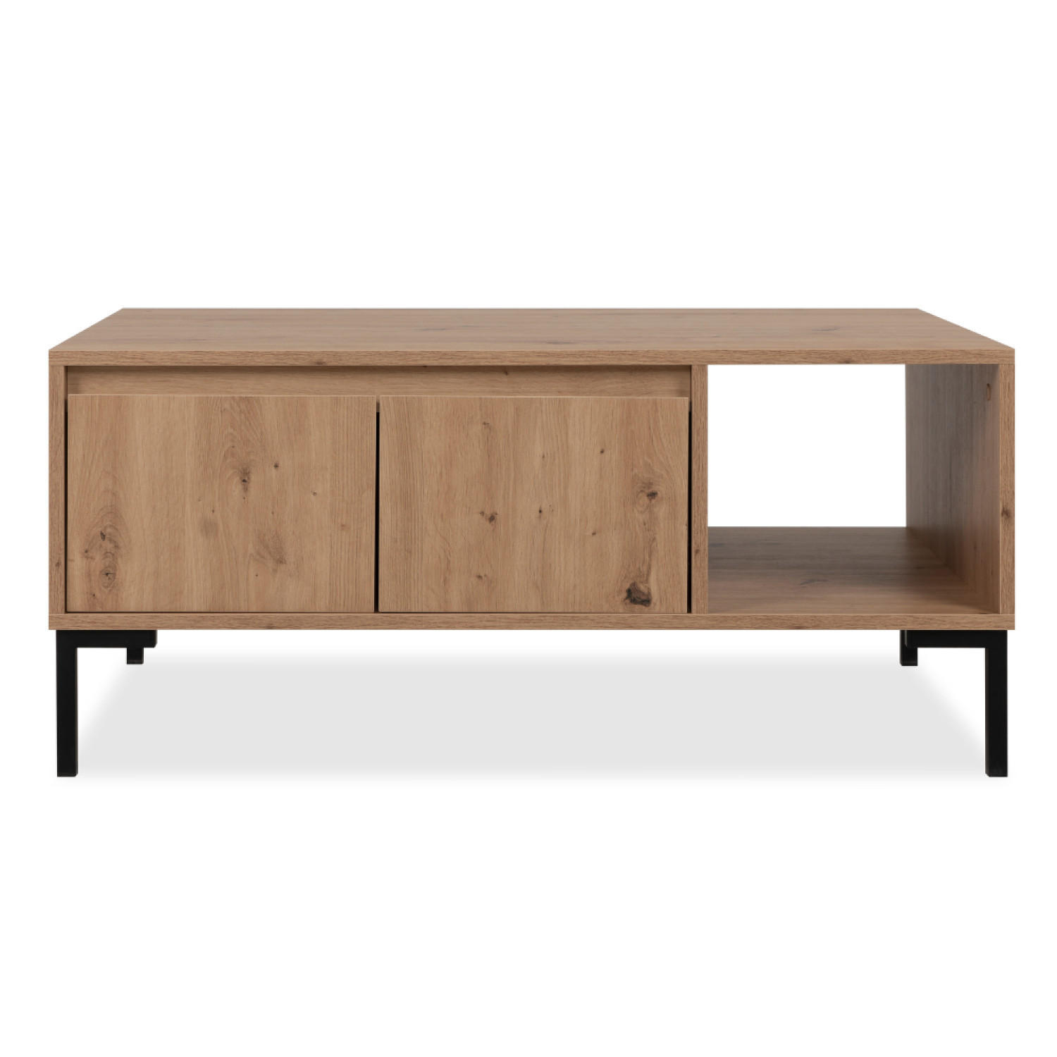 COUCHTISCH Navi Braun - Braun, Holzwerkstoff (60/100/43cm) - Concept Usine