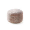 POUF Nova Rosa 55x55x30 cm - Rosa, Textil (55/30/55cm) - benuta Pure