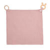 KUSCHELTUCH Musselin Hase Rosa - Rosa, Textil (30/1/30cm) - nordic coast company